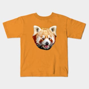 Cute Red Panda Kids T-Shirt